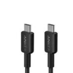 Anker 322 USB-C to USB-C Cable (3ft Braided) Black - Image 2