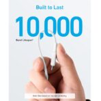 Anker 322 USB-C to USB-C Cable (3ft Braided) White - Image 3