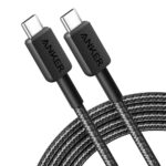 Anker 322 USB-C to USB-C Cable (6ft Braided) Black