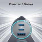 Anker 335 Car Charger(67W) Bundle Black - Image 2