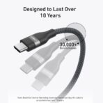 Anker USB-C to USB-C Cable (6ft, 240W)- Black - Image 5