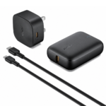 Aukey PA-Y25 PB-N83S CB-CL1 TK-2 Black Adapter+ Power Bank+ Cable