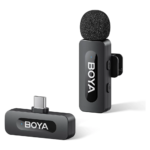 BOYA Smallest 2.4Ghz Wireless Microphone for Type-C device (1TX+1RX)