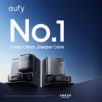 Eufy Robot Vacuum Omni C20- Black - Image 2