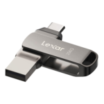 LEXAR 256GB Dual Type-C and Type-A USB 3.1 flash drive, up to 130MB/s read