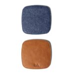 Squircle Felt Coaster Set - Blue - Image 5