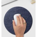 Orb Felt Duo Mouse Pad - Blue - Image 3