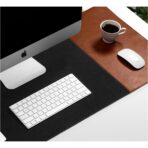 Turf 2.0 Felt Desk Mat With Mouse Pad - (Gray) - Image 5