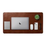 Turf Vegan Leather Desk Mat (Tan)