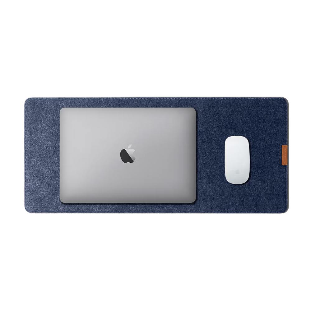 8-1-1.jpg Turf Felt Mini Desk Mat - Blue - Image 1