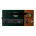 Turf 2.0 Felt Desk Mat With Mouse Pad - (Green) - Image 2