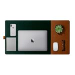Turf 2.0 Felt Desk Mat With Mouse Pad - (Green)