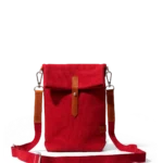 Crimson Red Scout Crossbody Bag