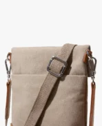 Khaki Beige Scout Crossbody Bag - Image 11
