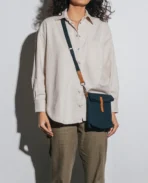 Midnight Blue Scout Crossbody Bag - Image 2