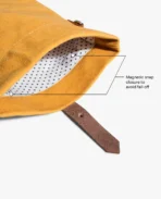 Mustard Yellow Scout Crossbody Bag - Image 8