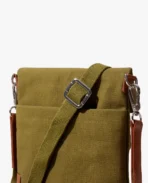 Olive Green Scout Crossbody Bag - Image 11