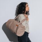 Khaki Beige Swing Duffle Bag - Image 5