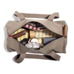 Khaki Beige Swing Duffle Bag - Image 6