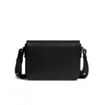 Sol Box Shoulder Bag - Black - Image 5