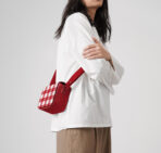 Cherry Gingham Sol Box Shoulder Bag - Image 4