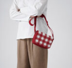 Cherry Gingham Sol Box Shoulder Bag - Image 5