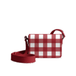 Cherry Gingham Sol Box Shoulder Bag