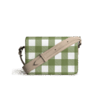 Creamy Crocodile Gingham Sol Box Shoulder Bag - Image 7