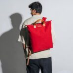 Crimson Red Pilot Backpack - Image 3