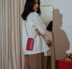Shuttle Phone Crossbody Bag - Crimson Red - Image 2