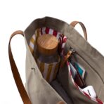 Khaki Beige Buoy Tote Bag - Image 7