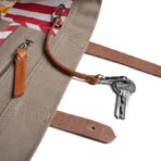 Khaki Beige Buoy Tote Bag - Image 9