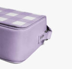 Lavender Gingham Sol Box Shoulder Bag - Image 6