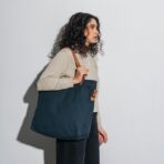 Midnight Blue Buoy Tote Bag - Image 4