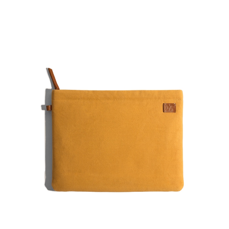 Klippik-Online-Shopping-Kuwait-UAE-Saudi-Mustard-Yellow-Skipper-Sleeve-Small.jpg Mustard Yellow Skipper Sleeve Small For iPads/Tablet 28cm (11") - Image 1