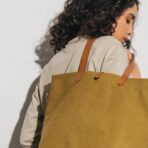 Olive Green Buoy Tote Bag - Image 3