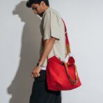 Crimson Red Buoy Tote Bag - Image 2