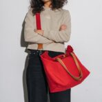 Crimson Red Buoy Tote Bag - Image 4