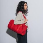 Crimson Red Swing Duffle Bag - Image 5