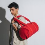 Crimson Red Swing Duffle Bag - Image 4