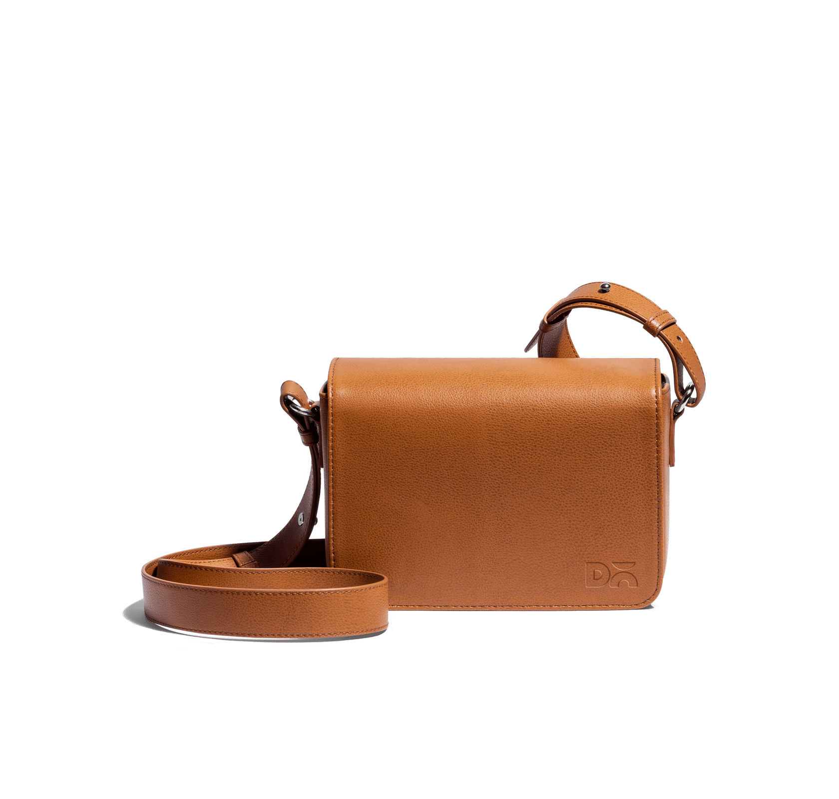 Klippik-Online-Shopping-Kuwait-UAE-Saudi-Tan-Sol-Box-Shoulder-Bag.png Sol Box Shoulder Bag - Tan - Image 1