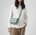 Teal Gingham Sol Box Shoulder Bag - Image 2