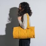 Mustard Yellow Swing Duffle Bag - Image 5