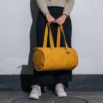 Mustard Yellow Swing Duffle Bag - Image 3