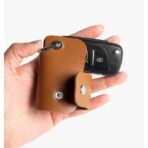 Car Smart Key Remote Cover (Tan) - Image 2