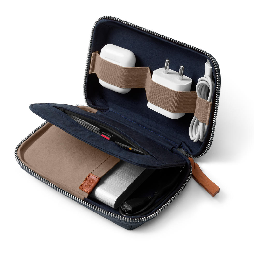 Marshal-Mini-Tech-Case-Blue.jpg Marshal Mini Tech Kit Organiser - Blue - Image 1